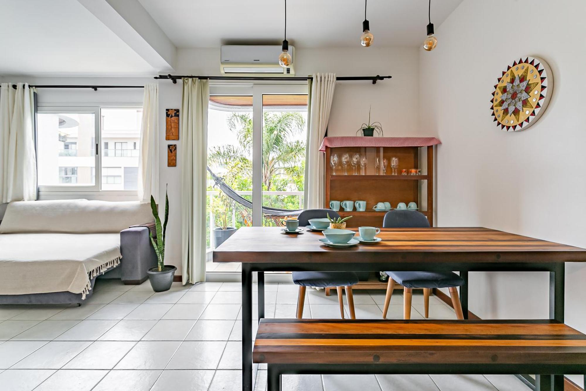 Apartamento Top No Novo Campeche, Completo, Luminoso, A 50 M Da Praia Флоріанополіс Екстер'єр фото