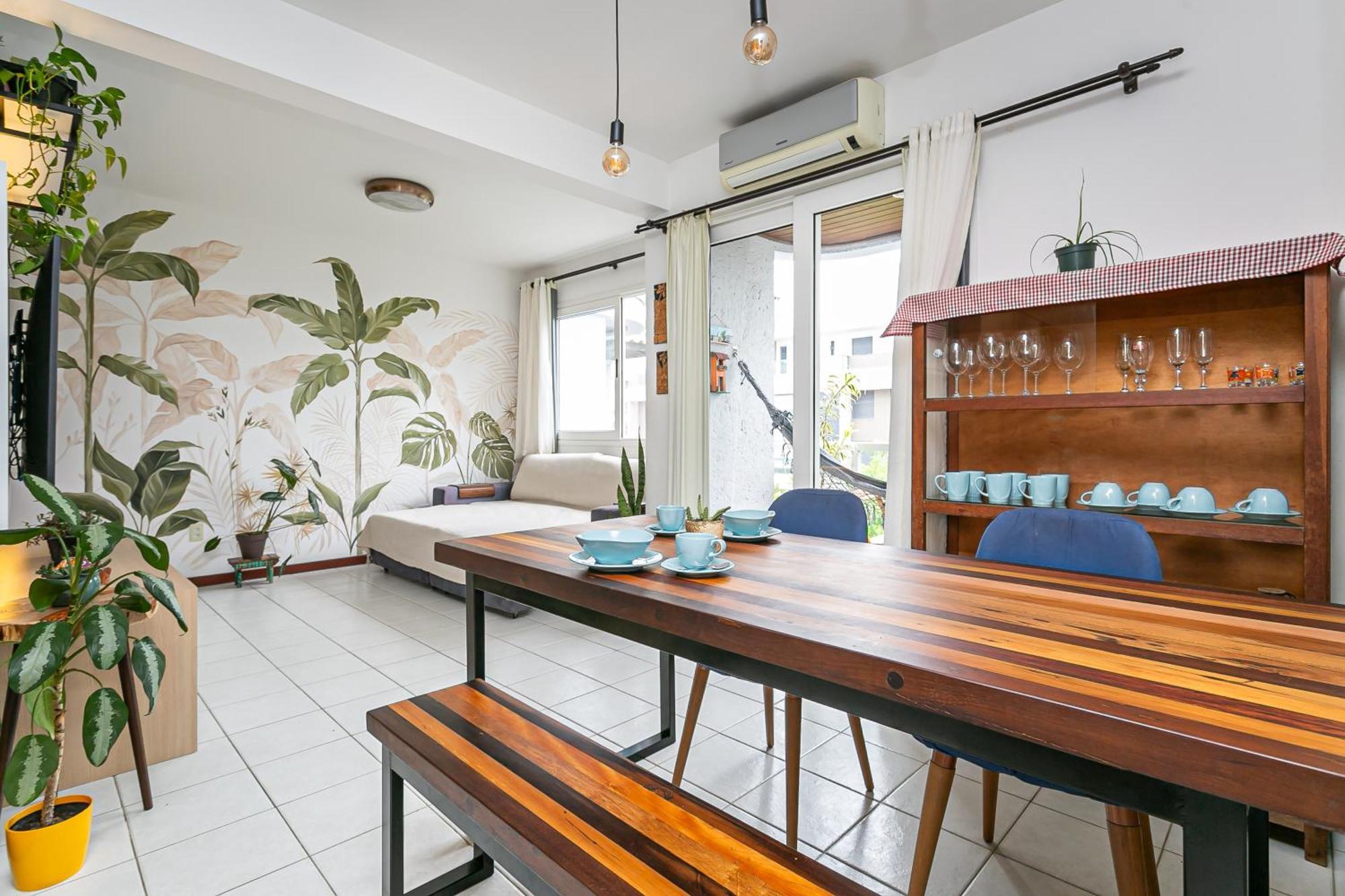 Apartamento Top No Novo Campeche, Completo, Luminoso, A 50 M Da Praia Флоріанополіс Екстер'єр фото
